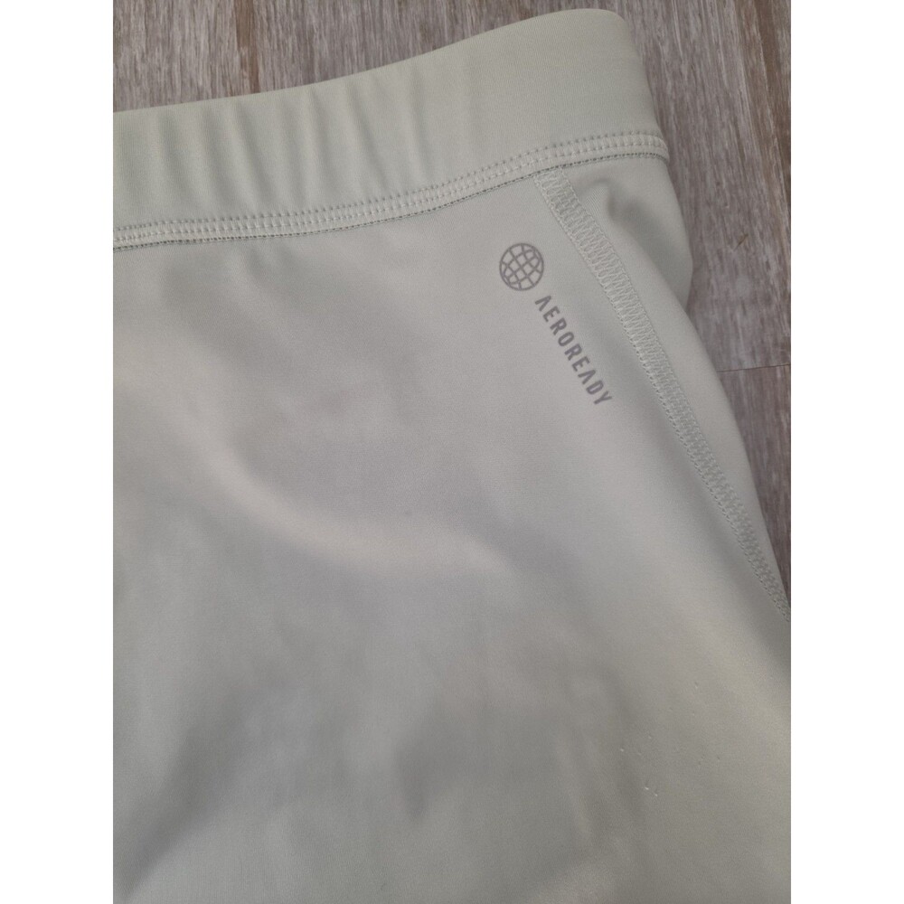 Adidas AEROREADY Light Sage Green High Rise Performance Leggings Women’s L EUC - Picture 9 of 9